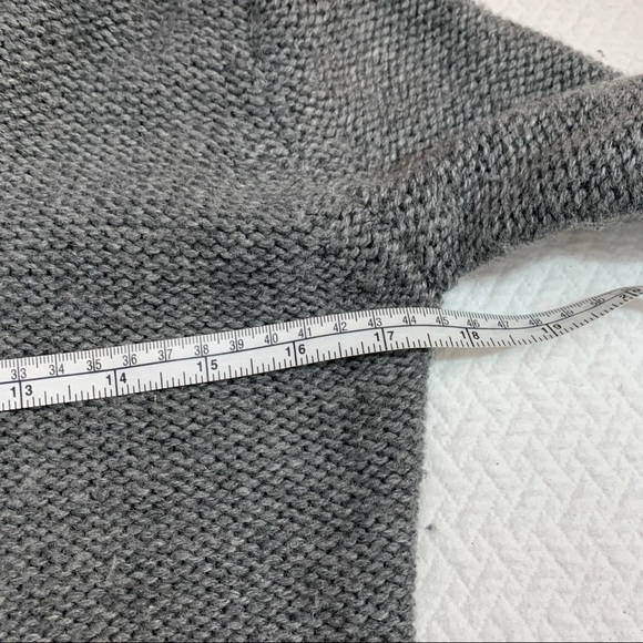 VERO MODA Grey Hooded Cardigan Toggle Closure🌸 - Picture 9 of 9